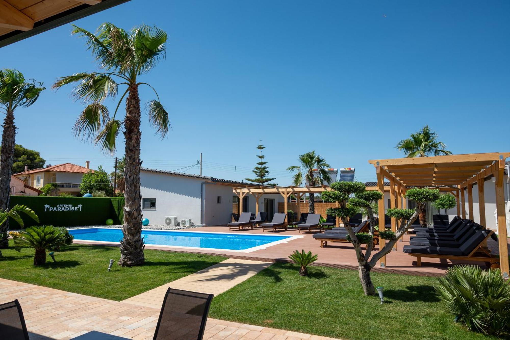 Paradise Apartments Artemida Экстерьер фото