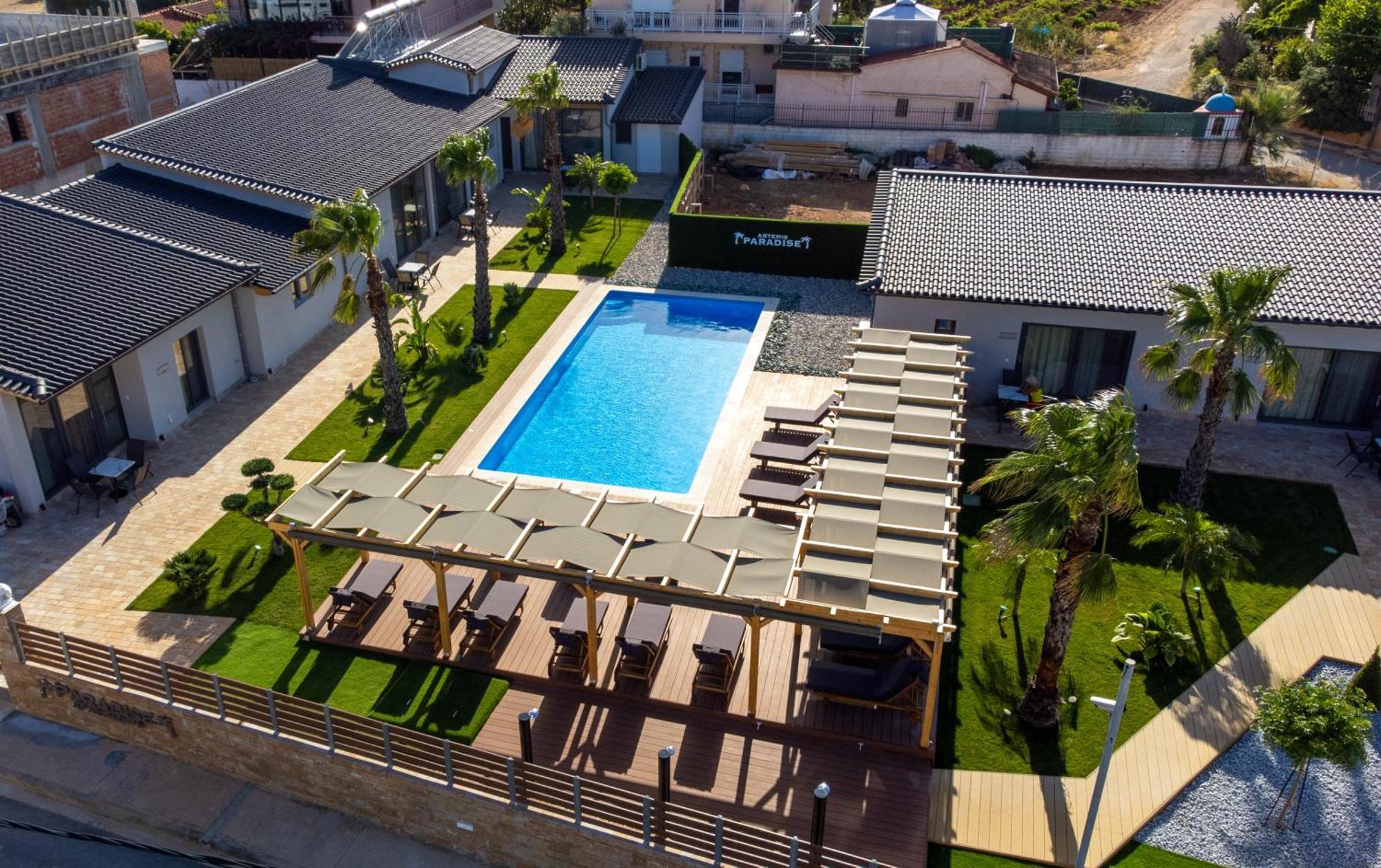 Paradise Apartments Artemida Экстерьер фото
