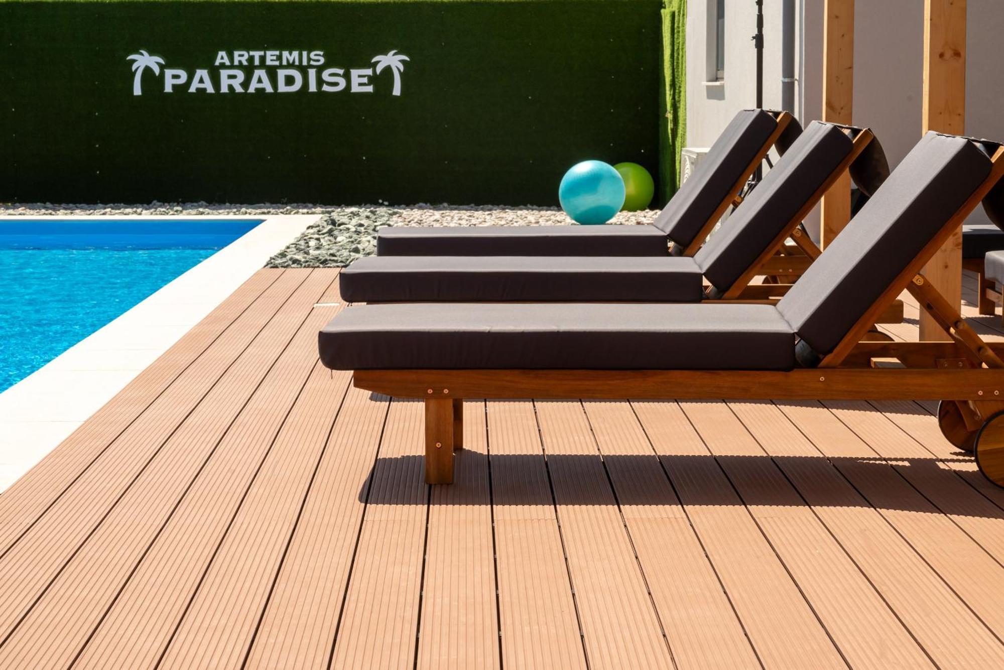 Paradise Apartments Artemida Экстерьер фото
