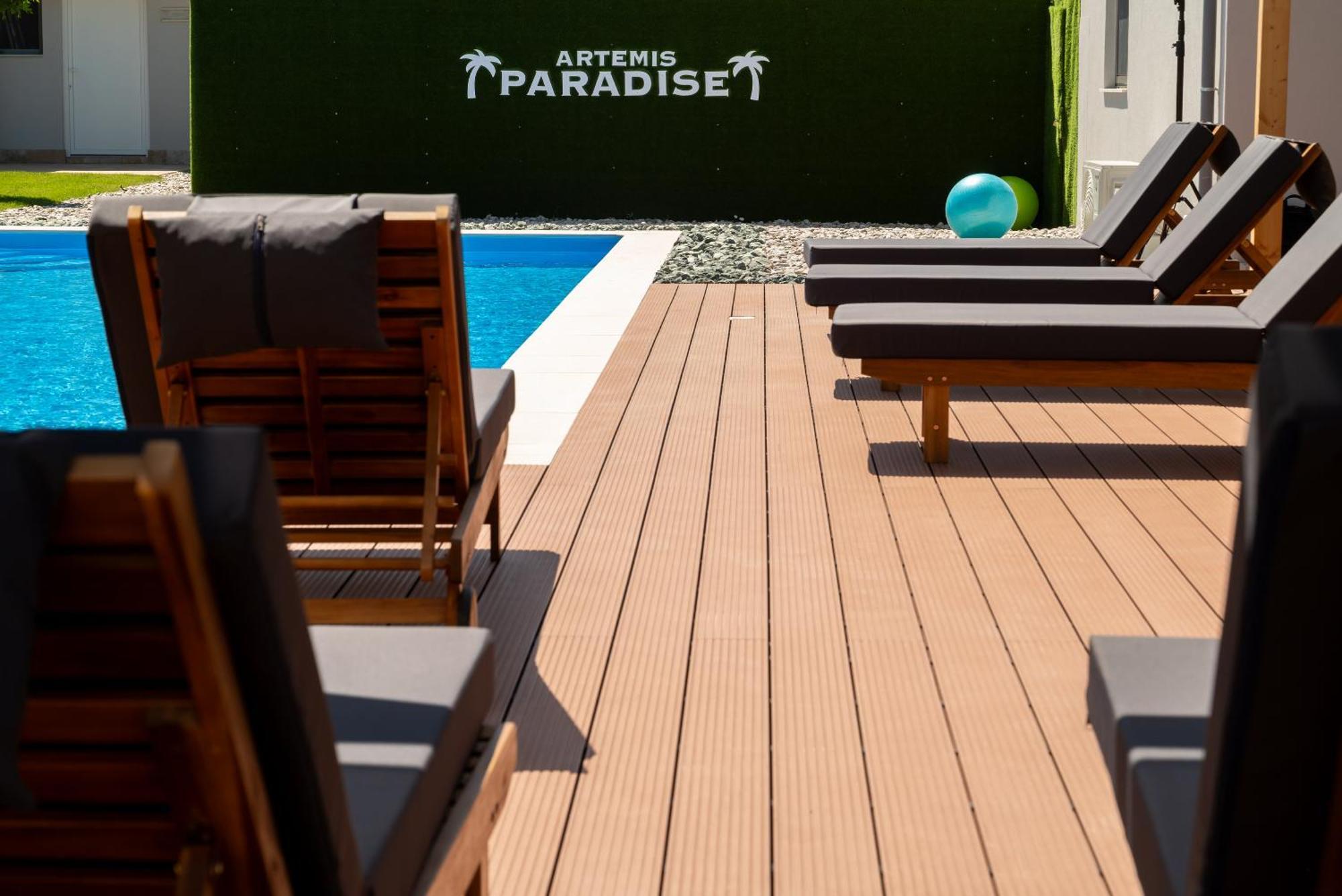 Paradise Apartments Artemida Экстерьер фото