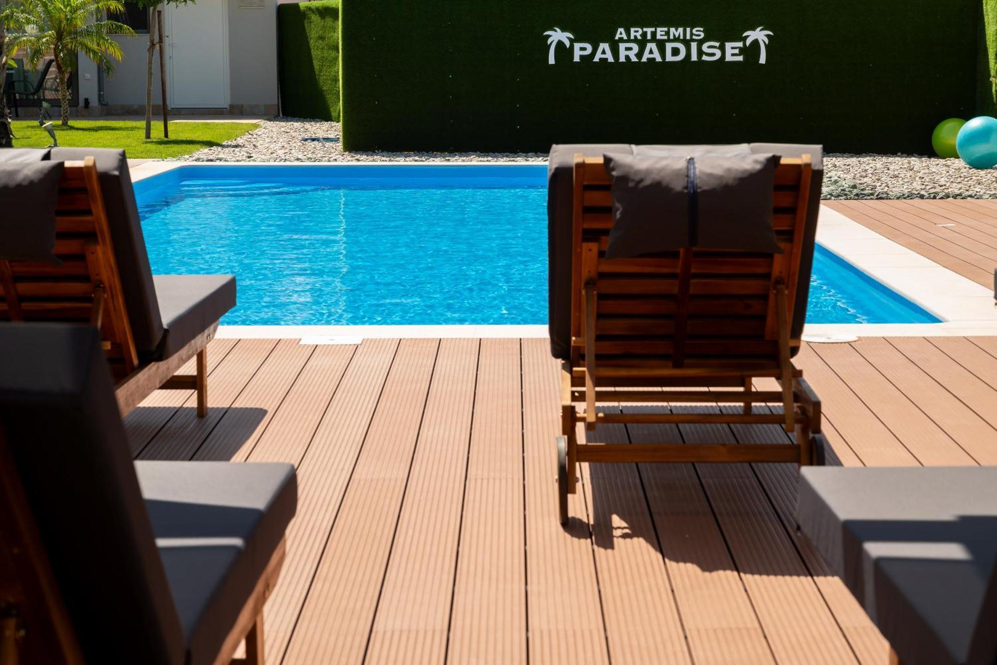 Paradise Apartments Artemida Экстерьер фото