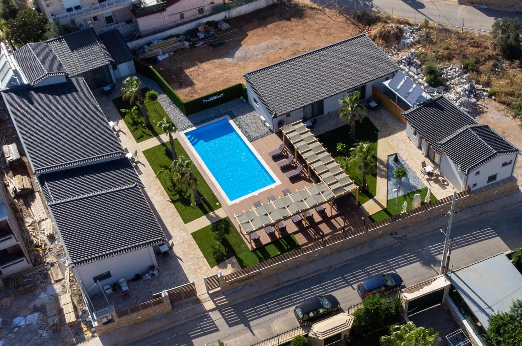 Paradise Apartments Artemida Экстерьер фото